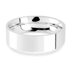 Sidabrinis vestuvinis žiedas Beat of Love, 6 mm kaina ir informacija | Vyriški papuošalai | pigu.lt