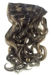 Prisegamų plaukų sruogos Vanessa Grey Clip In 6H27T24 kaina ir informacija | Plaukų aksesuarai | pigu.lt