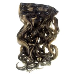 Наращивание волос на клипсах Real Look, волнистые, длина 55 см Для женщин от Vanessa Grey 3033A-6H27T24-24 цена и информация | Аксессуары для волос | pigu.lt