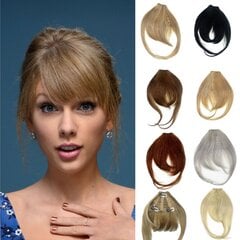 Наращивание волос Цельная заколка с бахромой и челкой красивого светло-коричневого цвета Для женщин от Vanessa Grey BANG3-18 цена и информация | Аксессуары для волос | pigu.lt