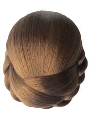 Наращивание волос Очень милая прическа в виде скрещенного пучка (средне-коричневый) Для женщин от Vanessa Grey CROSS BUN-12 цена и информация | Аксессуары для волос | pigu.lt