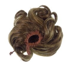 Наращивание волос Наращивание волос Кудрявая небрежная прическа на шнурке Полный пучок в нашем знаменитом миксе коричневых блондинок Для женщин от Vanessa Grey CURLY-BUN-18T24B цена и информация | Аксессуары для волос | pigu.lt