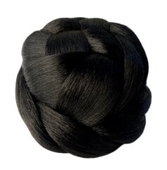 Наращивание волос Высшая русская прическа в стиле принцессы «Хэтч-пучок» (угольно-черный) Для женщин от Vanessa Grey HATCH BUN-1 цена и информация | Аксессуары для волос | pigu.lt