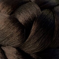 Sintetinių pintų plaukų kuodelis Vanessa Grey Hatch Bun-4, 1 vnt. kaina ir informacija | Plaukų aksesuarai | pigu.lt
