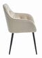 Kėdė Forio, smėlio spalvos kaina ir informacija | Virtuvės ir valgomojo kėdės | pigu.lt