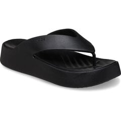 Crocs™ basutės moterims Getaway Platform Flip 282639, juodos kaina ir informacija | Basutės moterims | pigu.lt