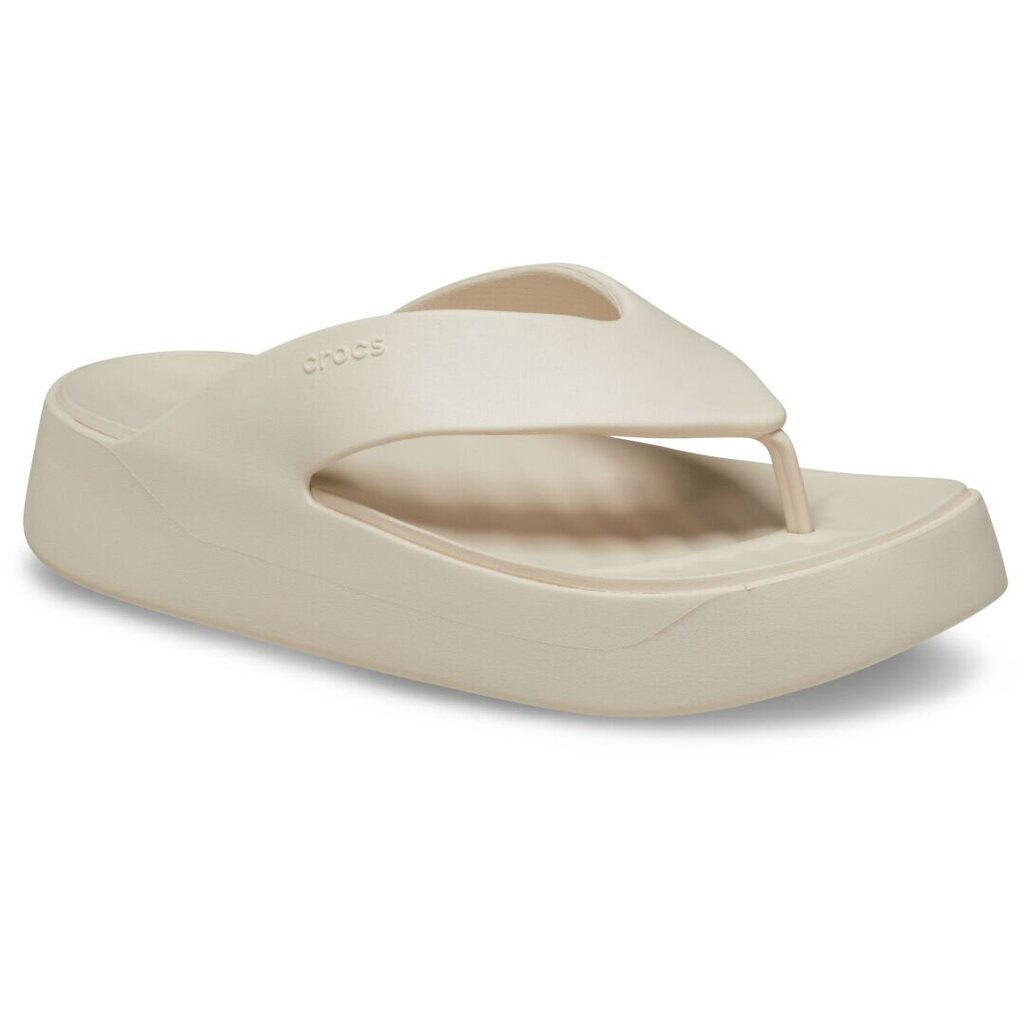 Crocs™ basutės moterims Getaway Platform Flip 282838, baltos kaina ir informacija | Basutės moterims | pigu.lt