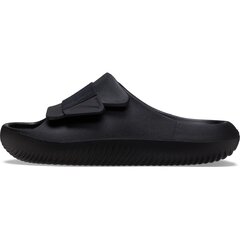 Crocs™ šlepetės moterims Mellow Luxe Recovery Slide 283288, juodos цена и информация | Женские тапочки | pigu.lt