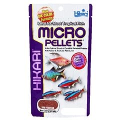 Visavertis pašaras žuvims Hikari Micro Pellets, 1 kg цена и информация | Корм для рыб | pigu.lt