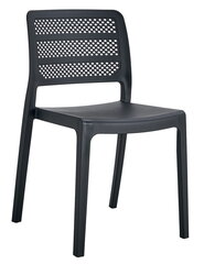 4-ių kėdžių komplektas Leobert Pagi, juodas kaina ir informacija | Virtuvės ir valgomojo kėdės | pigu.lt