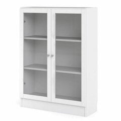 Витрина Aatrium Basic, 79x28x107 см, белая цена и информация | Витрины, серванты | pigu.lt