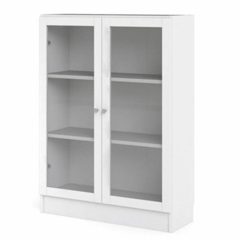 Vitrina Aatrium Basic, 79x28x107 cm, balta kaina ir informacija | Vitrinos, indaujos | pigu.lt