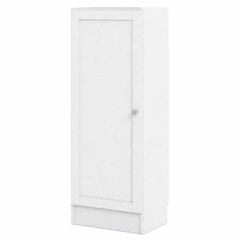 Шкафчик Aatrium Basic, 40x28x107 см, белый цена и информация | Шкафчики в гостиную | pigu.lt
