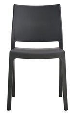 3-ių kėdžių komplektas Leobert Klem, juodas kaina ir informacija | Virtuvės ir valgomojo kėdės | pigu.lt