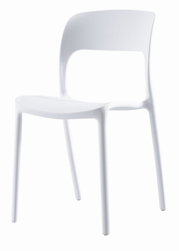 Kėdė Leobert Ipos, balta kaina ir informacija | Virtuvės ir valgomojo kėdės | pigu.lt