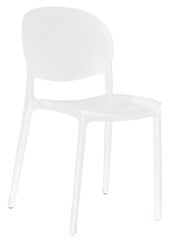 3-ių kėdžių komplektas Leobert Rawa, baltas kaina ir informacija | Virtuvės ir valgomojo kėdės | pigu.lt