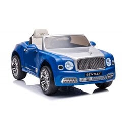 Vienvietis elektromobilis Bentley Mulsanne Lean Car, mėlynas цена и информация | Электромобили для детей | pigu.lt