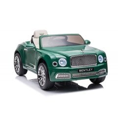 Vienvietis elektromobilis Bentley Mulsanne Lean Car, žalias kaina ir informacija | Elektromobiliai vaikams | pigu.lt