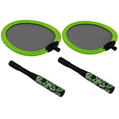 Badmintono rinkinys Set, žalias kaina ir informacija | Badmintonas | pigu.lt
