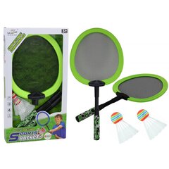 Badmintono rinkinys Set, žalias kaina ir informacija | Badmintonas | pigu.lt
