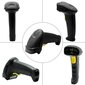 Qoltec Laser Barcode Scanner 50853 kaina ir informacija | Išmanioji technika ir priedai | pigu.lt