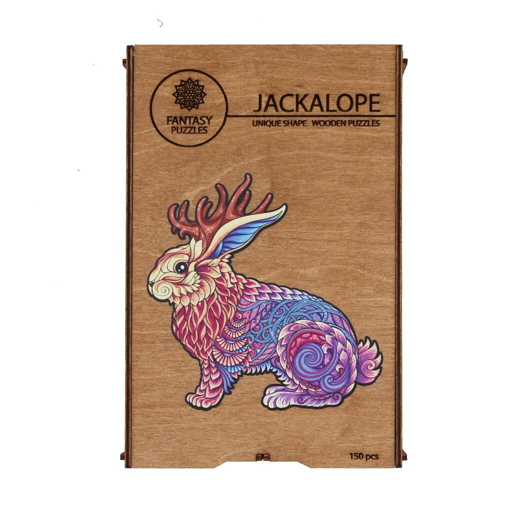 Medinė dėlionė Jackalope Fantasy puzzles, 150 d. цена и информация | Dėlionės (puzzle) | pigu.lt