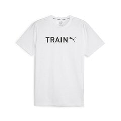 Футболка PUMA GRAPHIC TEE TRAIN 524289574099685559206 цена и информация | Мужские термобрюки, темно-синие, SMA61007 | pigu.lt