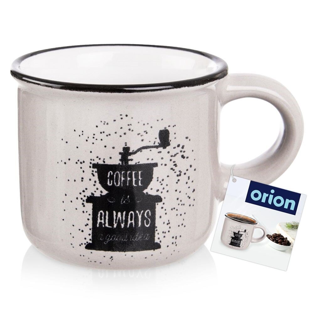 Orion puodelis, 90 ml kaina ir informacija | Taurės, puodeliai, ąsočiai | pigu.lt