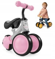 Balansinis dviratukas Kinderkraft Cutie 6", rožinis kaina ir informacija | Balansiniai dviratukai | pigu.lt