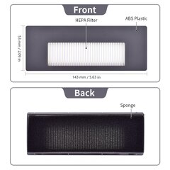Набор фильтров и щеток для пылесосов Ecovas Deboot 900 серии цена и информация | Аксессуары для пылесосов | pigu.lt