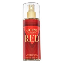 Спрей для тела Guess Seductive Red для женщин 250 мл цена и информация | Женская парфюмированная косметика | pigu.lt