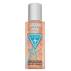 Спрей для тела Guess Miami Vibes Shimmer для женщин 250 мл цена и информация | Женская парфюмированная косметика | pigu.lt