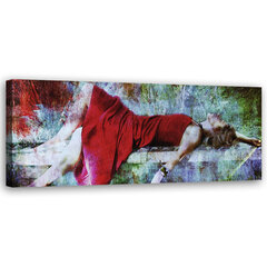 Масляная картина Женщина в красном платье цена и информация | Репродукции, картины | pigu.lt