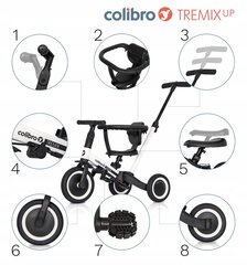 Балансировочный велосипед Colibro Tremix UP 8" цена и информация | Балансировочные велосипеды | pigu.lt