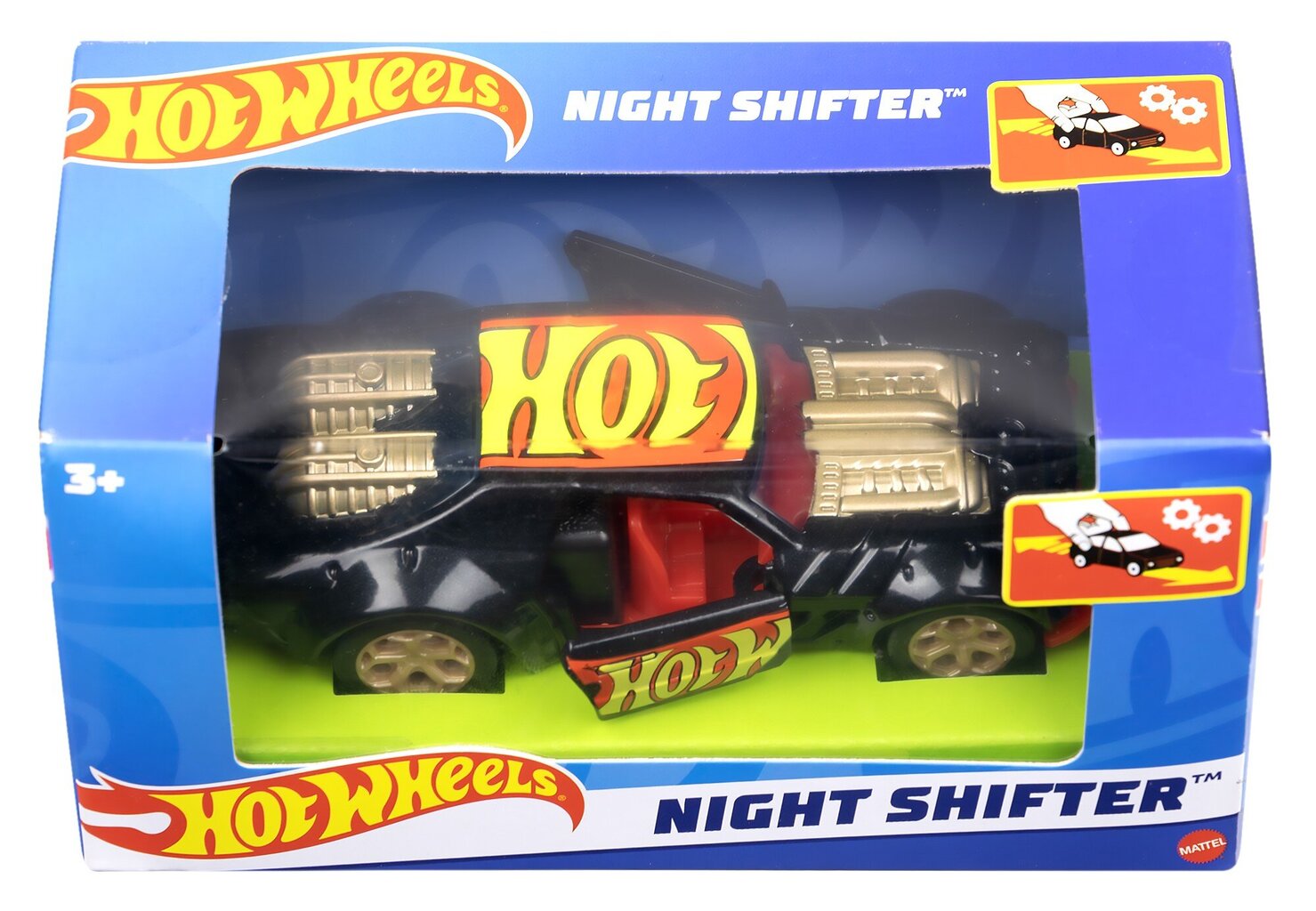 Žaislinis automobilis Hot Wheels Night Shifter kaina ir informacija | Žaislai berniukams | pigu.lt