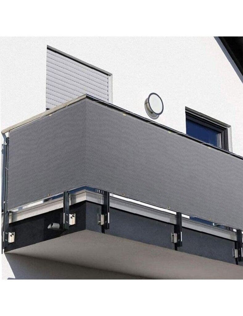Balkono ir terasos uždanga John Green, 7x1m , pilka kaina ir informacija | Skėčiai, markizės, stovai | pigu.lt