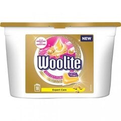 Капсулы для стирки Woolite Expert Care, 18 шт цена и информация | Средства для стирки | pigu.lt