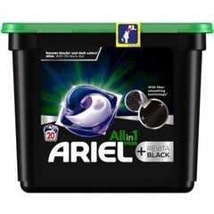 Капсулы для стирки «Ariel» Color+, 20 шт цена и информация | Средства для стирки | pigu.lt