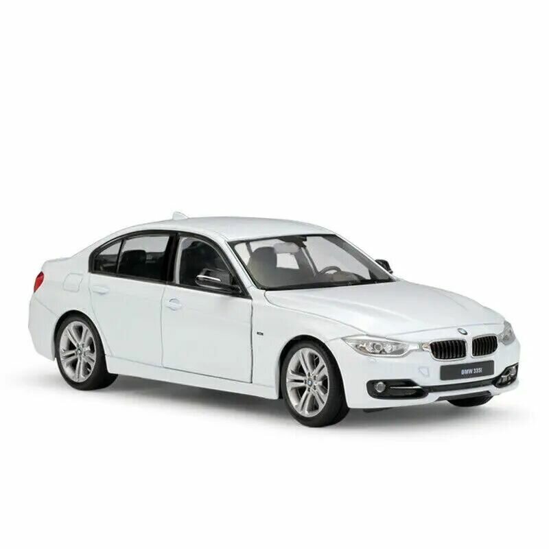 Automobilio modeliukas BMW 335i, baltas цена и информация | Kolekciniai modeliukai | pigu.lt