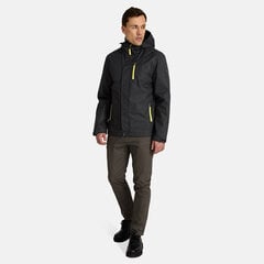 Мужская весенне-осенняя куртка Huppa JANEK 2, темно-серый цвет цена и информация | Мужские куртки | pigu.lt