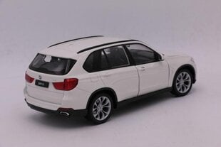 BMW X5 (F15), bбелый, 1:24, Welly цена и информация | Коллекционные модели автомобилей | pigu.lt