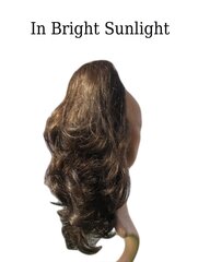Наращивание волос Половина парика Шиньон на клипсе, цельный, от среднего до темно-коричневого, очень длинный Для женщин от Vanessa Grey DT463+6-6-HH цена и информация | Аксессуары для волос | pigu.lt