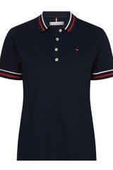 Tommy Hilfiger polo marškinėliai moterims WW0WW24836 403, mėlyni kaina ir informacija | Marškinėliai moterims | pigu.lt