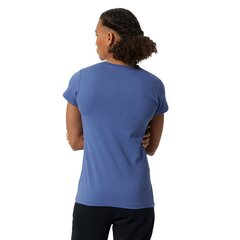 Marškinėliai moterims New Balance WT91546 NSY, mėlyni kaina ir informacija | Marškinėliai moterims | pigu.lt