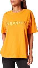 Marškinėliai moterims Superdry W1010679A ETZ, oranžiniai kaina ir informacija | Marškinėliai moterims | pigu.lt
