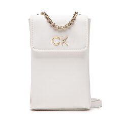 Calvin Klein женская сумочка K60K608748 YAV, белая цена и информация | Женская сумка Bugatti | pigu.lt