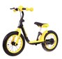 Balansinis dviratis SporTrike, juodas/geltonas kaina ir informacija | Balansiniai dviratukai | pigu.lt