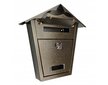 Pašto dėžutė SD1 31x29,5x7,5 cm, auksiniai atspalviai цена и информация | Pašto dėžutės, namo numeriai | pigu.lt