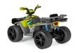 Vaikiškas vienvietis elektrinis keturratis Peg Perego Polaris SPORTSMAN PRO Citrus 24V kaina ir informacija | Elektromobiliai vaikams | pigu.lt