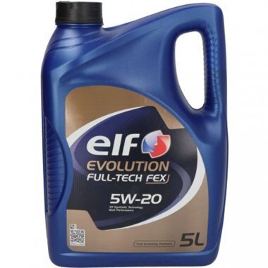 Elf 5W20, Evolution Fulltech FEX, variklinė alyva, 5 L kaina ir informacija | Variklinės alyvos | pigu.lt
